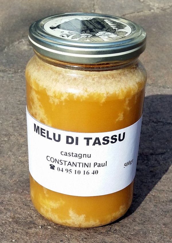 Korsischer Kastanienhonig aus Tasso / Melu di Tassu 500 gr.
