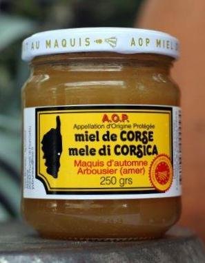 Corsican honey of autumn macchia AOC / Miellat AOC du maquis d'automne - 250 gr.