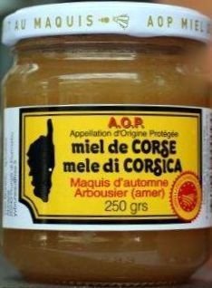 Corsican honey of autumn macchia AOC / Miellat AOC du maquis d'automne - 250 gr.