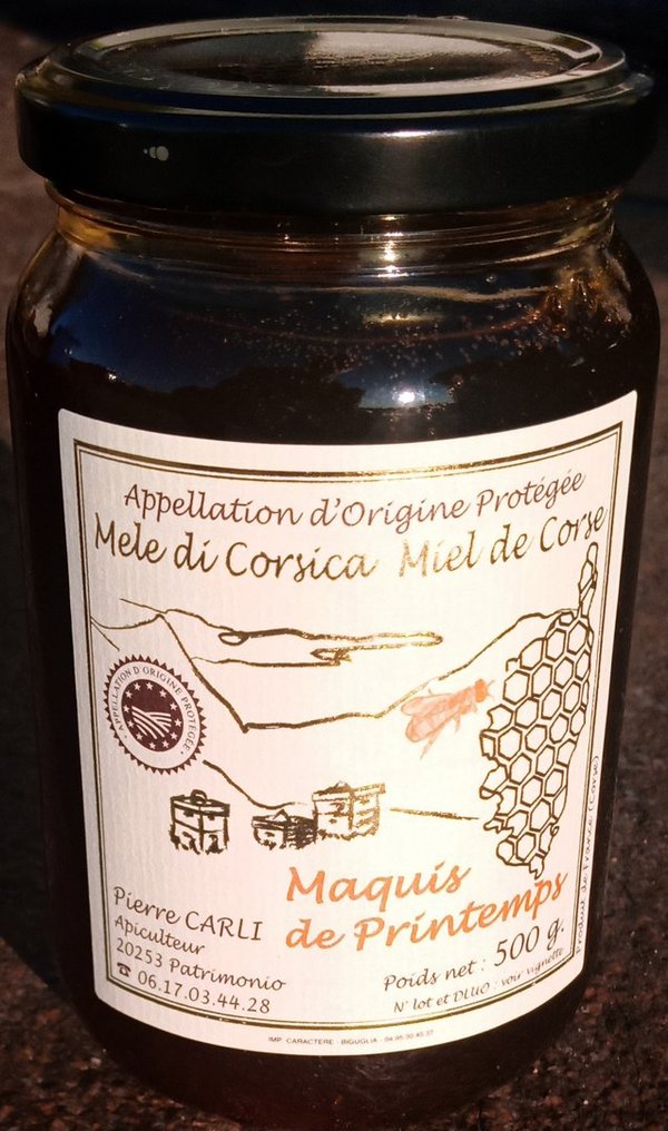 Honey of the spring macchia, Carli - 400g