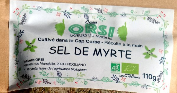 Korsische Myrte-Salz-Mischung